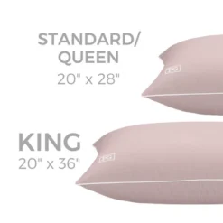 Firm Density Side/Back Sleeper, Down Alternative Pillow With MicronOne Technology, And Removable Pillow Protector - 2 Pack -Bedding Promotion GUEST 00ac9efd 1cc0 4708 bd13 27532f71c32c