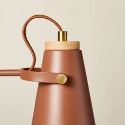 20" Metal Task Lamp With USB Port Terracotta Brown (Includes LED Light Bulb) - Hearth & Hand™ With Magnolia 8 20" Metal Task Lamp With USB Port Terracotta Brown (Includes LED Light Bulb) - Hearth & Hand™ With Magnolia -Bedding Promotion GUEST 0119d441 dfda 41a0 98f0 523a37861806