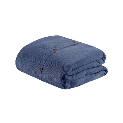 Madison Park 5pc Dallas Corduroy Comforter Set 9 Madison Park 5pc Dallas Corduroy Comforter Set - Image 7