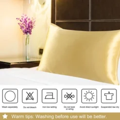 2Pc Mulberry Silk For Hair Health Pillow Cases - PiccoCasa 7 2Pc Mulberry Silk For Hair Health Pillow Cases - PiccoCasa -Bedding Promotion GUEST 060acc9a 7d76 4c89 a471 d34924f255d9