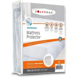 Guardmax Waterproof Fitted Mattress Protector - White 11 Guardmax Waterproof Fitted Mattress Protector - White -Bedding Promotion GUEST 07b78cdc fa01 4bbe 933e 53dc52b5476a