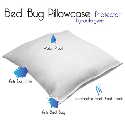 Hastings Home Pillow Protector Cover - Standard 5 Hastings Home Pillow Protector Cover - Standard - Image 3