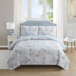 Sweet Home Collection Quilt Embroidered Soft And Luxurious Quilt Set With Shams -Bedding Promotion GUEST 09f6012b 6fe3 414e 9f6d 2c6692eb3926
