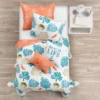 Coastal Reef Feather Reversible Quilt Set Blue/Coral - Lush Décor 1 Coastal Reef Feather Reversible Quilt Set Blue/Coral - Lush Décor -Bedding Promotion GUEST 0a26bee0 6799 458d 8ffe 28aa9e7aae0f
