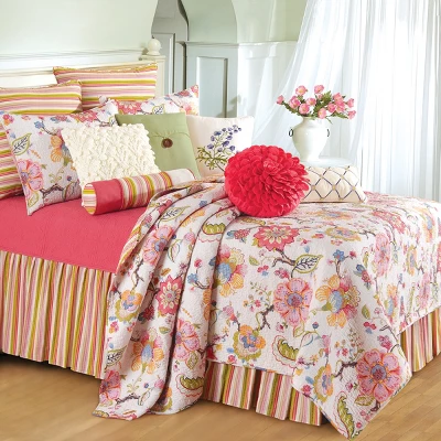 C&F Home 20" X 26" Celine Pink Floral Standard Sham 3 C&F Home 20" X 26" Celine Pink Floral Standard Sham