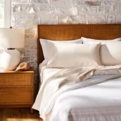 Mélange Dyed Sheet Set - Hearth & Hand™ With Magnolia -Bedding Promotion GUEST 0e60377e d1de 461a a8ba 82e9c5edeca5