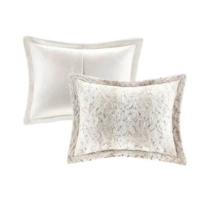 Madison Park Marselle Brushed Faux Fur Comforter Set 8 Madison Park Marselle Brushed Faux Fur Comforter Set - Image 6