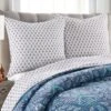 Bellamy Teal Standard Sham Set - Two Standard Shams - Levtex Home 2 Bellamy Teal Standard Sham Set - Two Standard Shams - Levtex Home -Bedding Promotion GUEST 1006ed78 2a51 42c7 825a 951b1ed3fb7d