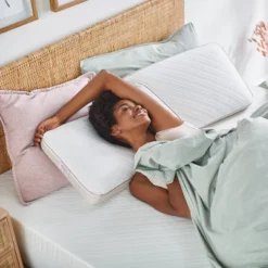 Reversible Support Gel Memory Foam Bed Pillow With Antimicrobial Cover - Nüe By Novaform -Bedding Promotion GUEST 105f2ecb f159 41d1 966c bb91e7e94035