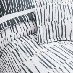 Southshore Fine Living Coastal Stripes Oversized Ultra-soft Duvet Cover Set With Shams -Bedding Promotion GUEST 128a1021 6181 4ab4 b25d fe1a654b8601