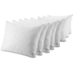 Waterguard Quilted Waterprof Cotton Top Pillow Protector Set Of 8 White 12 Waterguard Quilted Waterprof Cotton Top Pillow Protector Set Of 8 White -Bedding Promotion GUEST 12b82f55 96fd 4d72 95b8 58a65d628472