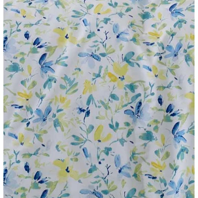 Laura Ashley - Nora Reversible Comforter & Sham Set Blue 4 Laura Ashley - Nora Reversible Comforter & Sham Set Blue - Image 2