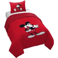 Saturday Park Disney Mickey Mouse Classic 100% Organic Cotton Duvet Cover & Sham Set -Bedding Promotion GUEST 13bd8f17 3dbb 4490 a6ea add3a87e57c8