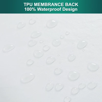 PiccoCasa Cotton And TPU Comfortable Waterproof Mattress Protector Covers 1 Pc 4 PiccoCasa Cotton And TPU Comfortable Waterproof Mattress Protector Covers 1 Pc - Image 2