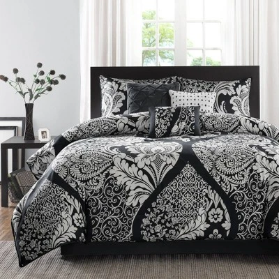 Madison Park 7pc Adela Cotton Printed Comforter Bedding Set 3 Madison Park 7pc Adela Cotton Printed Comforter Bedding Set