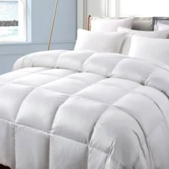 300 Thread Count All Season Down Fiber Comforter - Serta -Bedding Promotion GUEST 170bb66c 2d74 4205 9056 ea6e5c5c8725