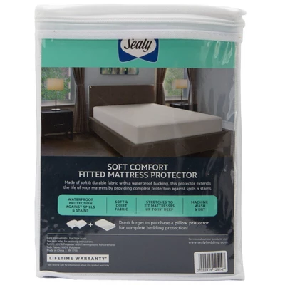 Sealy Soft Comfort Mattress Protector 6 Sealy Soft Comfort Mattress Protector - Image 4