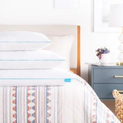 2pk Essentials Shredded Memory Foam Bed Pillow - Linenspa -Bedding Promotion GUEST 18d30c0d da30 495d 959d 7216d483bb80