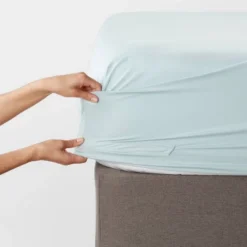 300 Thread Count Ultra Soft Fitted Sheet - Threshold -Bedding Promotion GUEST 1adac226 92d8 42b2 ad3d b54a70e3fa98