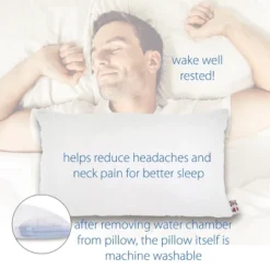 Core Products Tri-Core Water Pillow, Adjustable Cervical Support -Bedding Promotion GUEST 1c4f86a1 4e95 4665 9042 2d11891169bc