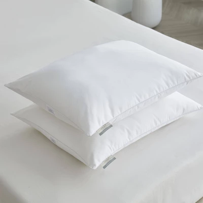 2pk Brrr Pro Cooling Down Alternative Medium Firm Bed Pillow - Kathy Ireland Home 5 2pk Brrr Pro Cooling Down Alternative Medium Firm Bed Pillow - Kathy Ireland Home - Image 3