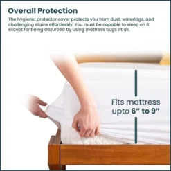 Continental Sleep Ultra Soft-Premium Zippered Mattress Protector, -Bedding Promotion GUEST 218cd528 a96b 44b6 a774 beed1ad73210