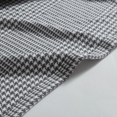 Kenneth Cole Houndstooth Stripe Cotton Blanket 4 Kenneth Cole Houndstooth Stripe Cotton Blanket - Image 2