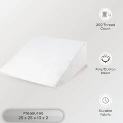 The Grand Breathable Wedge Pillow Protector With Zipper - White 11 The Grand Breathable Wedge Pillow Protector With Zipper - White -Bedding Promotion GUEST 23da0ff7 5b15 40ca a148 423a7f96950d