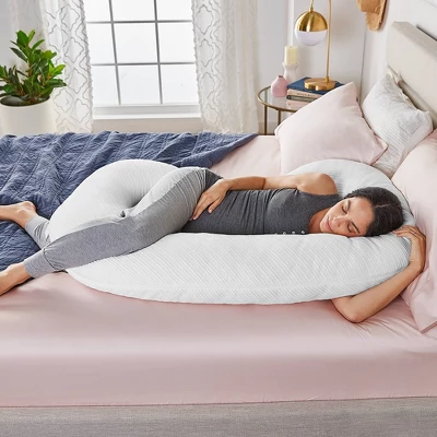 C-Shaped Pregnancy Pillow - Nüe By Novaform 5 C-Shaped Pregnancy Pillow - Nüe By Novaform - Image 3