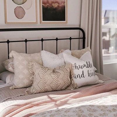 20"x20" Oversize Emma Square Throw Pillow Cover White - Lush Décor 3 20"x20" Oversize Emma Square Throw Pillow Cover White - Lush Décor