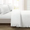 Lush Décor 3pc Reyna Ruffle Reversible Oversized Quilt Set -Bedding Promotion GUEST 2a8c2a92 ede8 4068 8c56 dc4bcd922e2c
