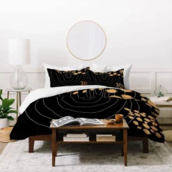 Aleeya Jones Polyester Comforter & Sham Set Black/Gold - Deny Designs 8 Aleeya Jones Polyester Comforter & Sham Set Black/Gold - Deny Designs -Bedding Promotion GUEST 2d379f97 851d 481c a277 7eee27bb6526
