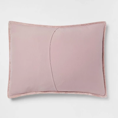 Luxe Diamond Stitch Velvet Quilt Sham - Threshold™ 4 Luxe Diamond Stitch Velvet Quilt Sham - Threshold™ - Image 2