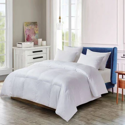 Microfiber Down Alternative Comforter All Seasons - Blue Ridge Home Fashions 5 Microfiber Down Alternative Comforter All Seasons - Blue Ridge Home Fashions - Image 3