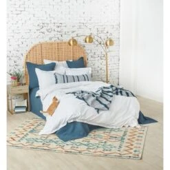 Carol & Frank Keller White King Duvet Cover -Bedding Promotion GUEST 2f26e886 afc4 4915 b8bf a6f32ca0d939