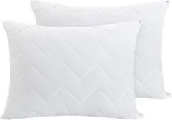 Waterguard Quilted Waterprof Cotton Top Pillow Protector Set Of 4 White -Bedding Promotion GUEST 2f29860a 0bcb 4978 a277 f255b942d941