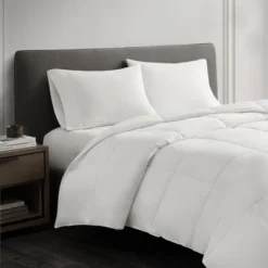 Cotton Sateen Down Alternative Comforter Level 1 Warm 3M Thinsulate Year Round Warmth (Twin) White -Bedding Promotion GUEST 2f667360 9bce 4423 862e 332c5ec60ea8