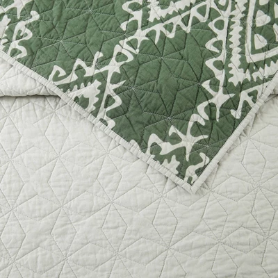 3pc Aisha Quilt Set - Jungalow By Justina Blakeney 9 3pc Aisha Quilt Set - Jungalow By Justina Blakeney - Image 7