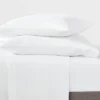Garment Washed Microfiber Solid Sheet Set - Room Essentials™ -Bedding Promotion GUEST 2ffbf936 8af5 4efb 8b22 5fd58aec8c94