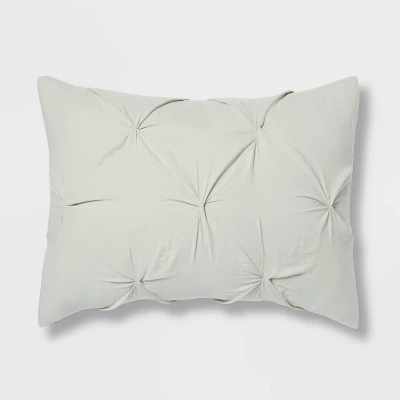 8pc Pinch Pleat Comforter Bedding Set - Threshold™ 7 8pc Pinch Pleat Comforter Bedding Set - Threshold™ - Image 5