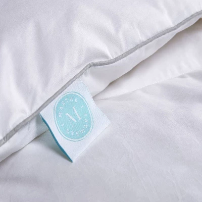 Standard 2pk Feather & Down Bed Pillow White - Martha Stewart 4 Standard 2pk Feather & Down Bed Pillow White - Martha Stewart - Image 2