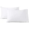 Micropuff Breathable Hypoallergenic Microfiber Pillow Cases – White (4 Pack) 2 Micropuff Breathable Hypoallergenic Microfiber Pillow Cases – White (4 Pack) -Bedding Promotion GUEST 3315b857 bd86 4736 8c98 350787d0bb55