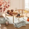 Tiered Wood & Metal Nested Round Serving Stand Brass/Brown - Hearth & Hand™ With Magnolia -Bedding Promotion GUEST 33b7deb0 7829 4382 b48a cfee1f012d2f