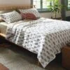 Voile Woodblock Printed Quilt Ivory - Threshold™ -Bedding Promotion GUEST 344c4986 314e 4ab8 bfb0 0a61c564f52d