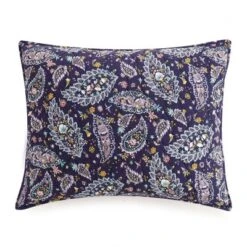 French Paisley Pillow Sham Purple - Vera Bradley -Bedding Promotion GUEST 350b5baf 29a7 47d8 b9e4 9da126780e52
