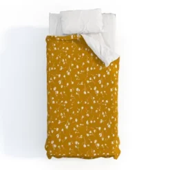 Schatzi Brown Libby Floral Marigold Duvet Cover Set Yellow - Deny Designs -Bedding Promotion GUEST 371c7d18 d7d1 42c7 87d5 e1197834ac9f