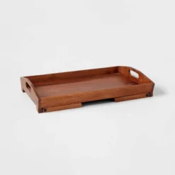 22" X 14" Wood Signature Bed Tray - Threshold™ 7 22" X 14" Wood Signature Bed Tray - Threshold™ -Bedding Promotion GUEST 38930afa 73f3 416f a8f9 eea4a712b3be