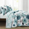 3pc Leah Quilt Set - Lush Décor -Bedding Promotion GUEST 39428ccd 2b5d 4dbf a84e 95fde89801e5
