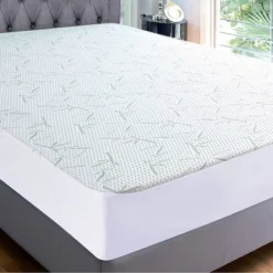 Cheer Collection Rayon From Bamboo Waterproof Mattress Protector -Bedding Promotion GUEST 3dfa3b42 c9ee 4154 90d9 afebf93f8d10