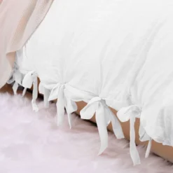 PiccoCasa Washed Cotton Solid With Bowknot Closure Design Duvet Cover Sets 3 Pcs With 2 Pillowcases Queen White 12 PiccoCasa Washed Cotton Solid With Bowknot Closure Design Duvet Cover Sets 3 Pcs With 2 Pillowcases Queen White -Bedding Promotion GUEST 414f5b54 da18 4613 ae1b 6290b8384afc